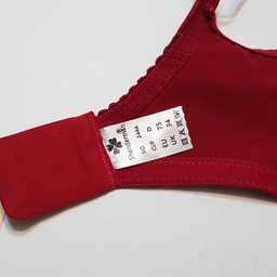 سوتین زنانه شاندرمن مدل فنردار کد 5080-2444-610 رنگ زرشکی