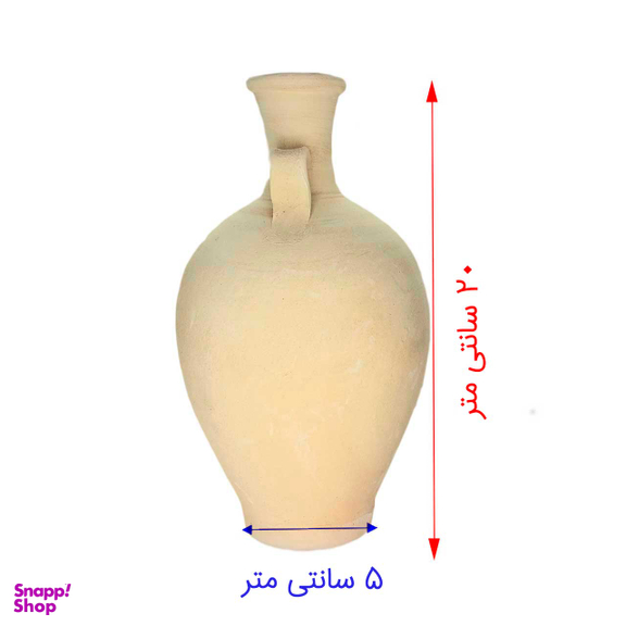 کوزه سفالی نوین نقش مدل سنتی کد 100