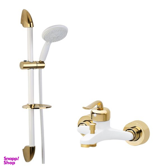 شیر حمام حکمت نشان مدل قاصدک ST به همراه علم دوش