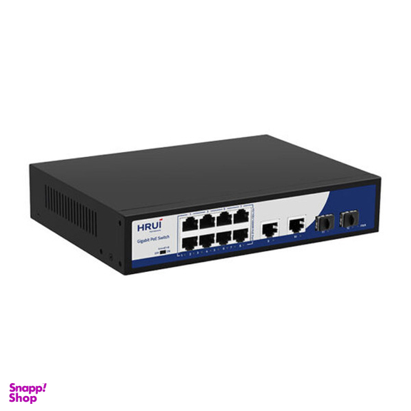 سوئیچ 8 پورت PoE گیگ اچ آر یو آی HR900-AFG-822NS