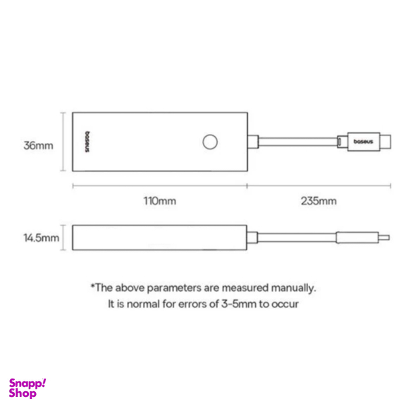 هاب 7 پورت Type-C بیسوس مدل BS-OH159