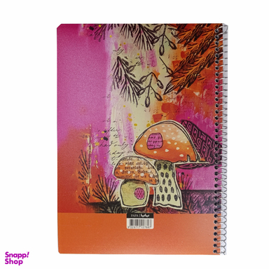 دفتر مشق 50 برگ پاپا طرح قارچ