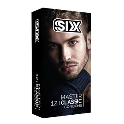 کاندوم سیکس مدل کلاسیک بسته 12 عددی