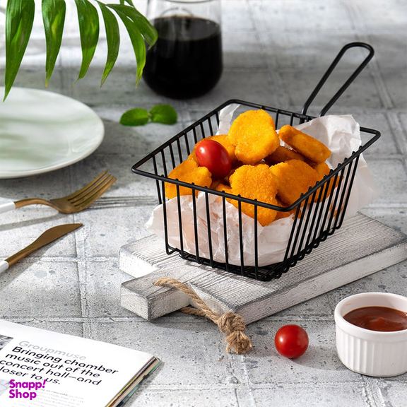 سبد آشپزخانه مانیا مدل مفتولی سرو مستطیلی 305118