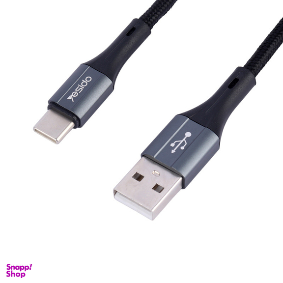 کابل دیتا فست شارژ USB به Type-C یسیدو مدل  طول 2 متر