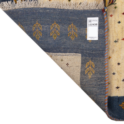 گبه دستباف سی پرشیا کد 122438 سایز 130x83 سانتی‌ متر