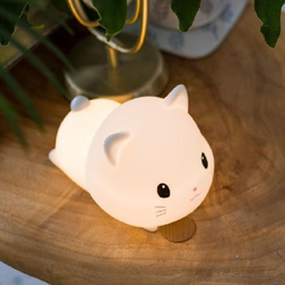 چراغ خواب کودک طرح بچه گربه کد L17