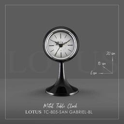 ساعت رومیزی لوتوس مدل TC-805-BL-SAN GABRIEL