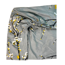 سرویس ملحفه مدل زنبق کد 008 یکنفره 2 تکه