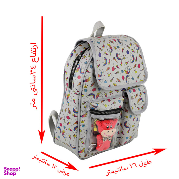 کوله پشتی دخترانه طرح یونیکورن کد BXS2525