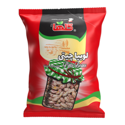 لوبیا چیتی گلها وزن 700 گرم بسته بندی سلفون