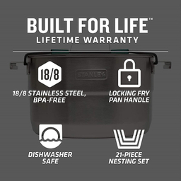 ست قابلمه استنلی (Stanley) مدل Base Camp Cook Set گنجایش 3.5 لیتر