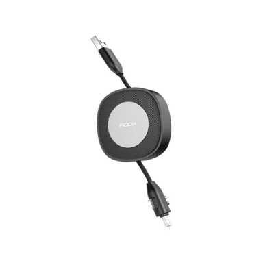 کابل تبدیل USB به Lightning/Type-C/MicroUSB راک مدل G3 طول 1 متر