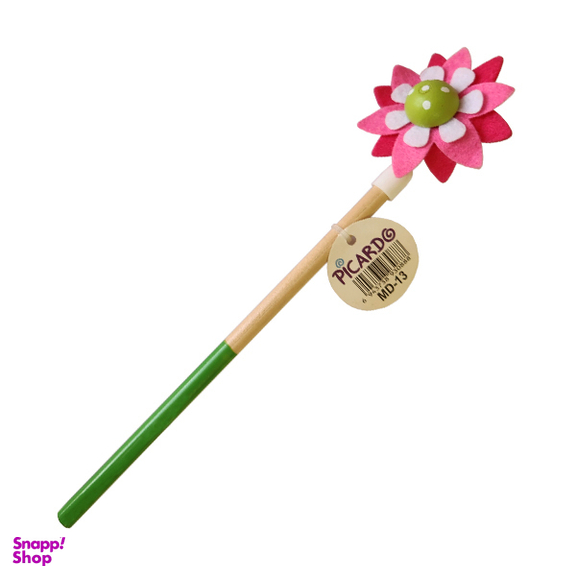 مداد مشکی پیکاردو طرح گل کد P-MD-13-Flower
