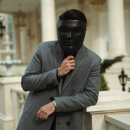 ماسک ایفای نقش مدل مافیا بسته 10 عددی به همراه نشان تایید