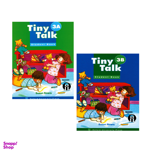 کتاب Tiny Talk 3 اثر Susan Rivers انتشارات الوند پویان مجموعه دو جلدی به همراه سی دی
