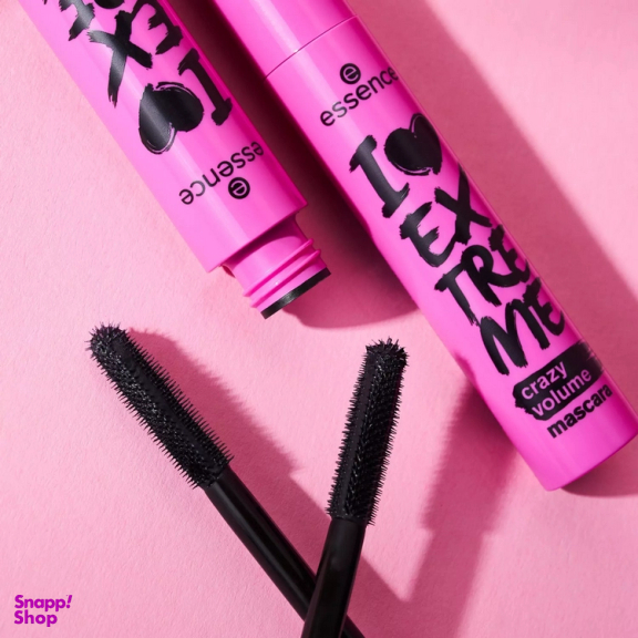 ریمل حجم دهنده اسنس مدل I Love Extreme Crazy Volume حجم ۱۲ میلی لیتر