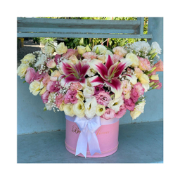 باکس گرد گل مدل هاله