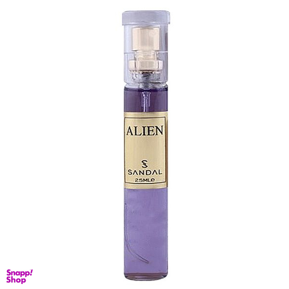 عطر جیبی زنانه صندل مدل ALIEN حجم 25 میلی لیتر