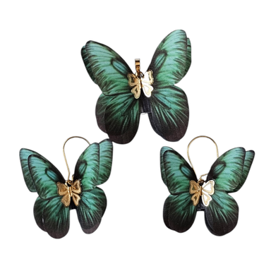 نیم ست طلا 18 عیار زنانه طرح آدونیس کد 3358