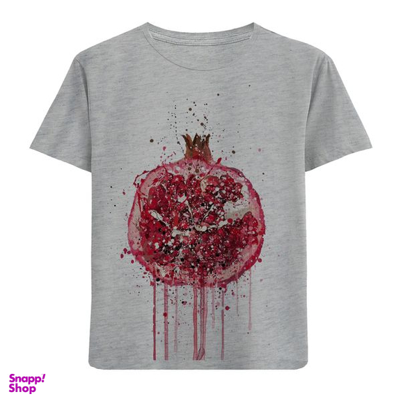 تی شرت آستین کوتاه دخترانه مدل انار