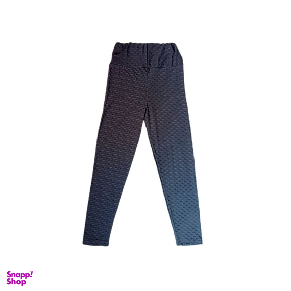 شلوار زنانه کمر گن دار مدل سلولیت کد 908 رنگ مشکی