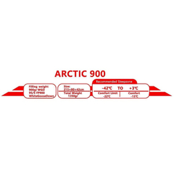 کيسه خواب پر 42- درجه پکینیو مدل ARCTIC 900