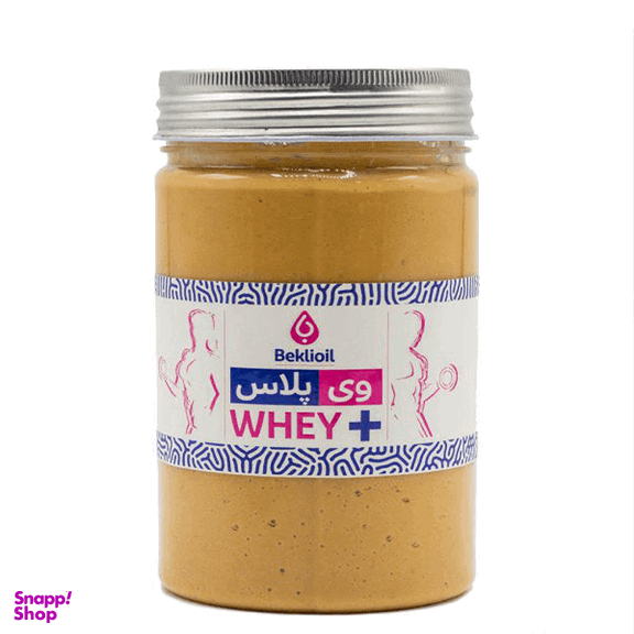 کره بادام زمینی وی پلاس بکلی وزن 500 گرم