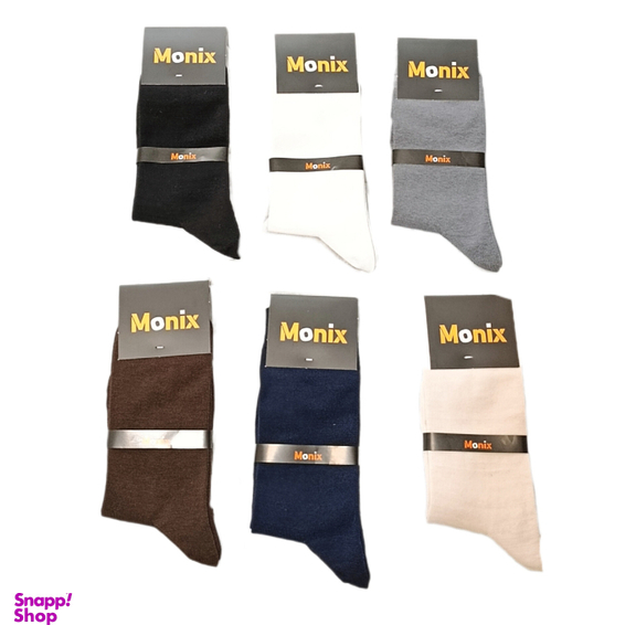 جوراب مردانه کد 01 مجموعه 6 عددی