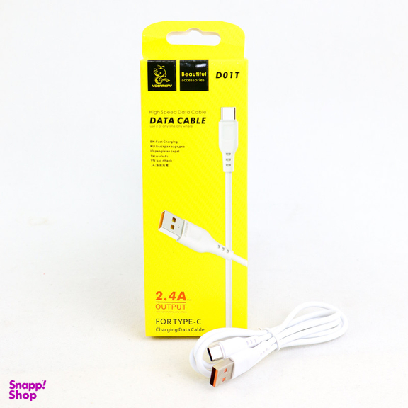 کابل تبدیل USB به USB-C وی دنمن وی مدل D01T طول 1 متر