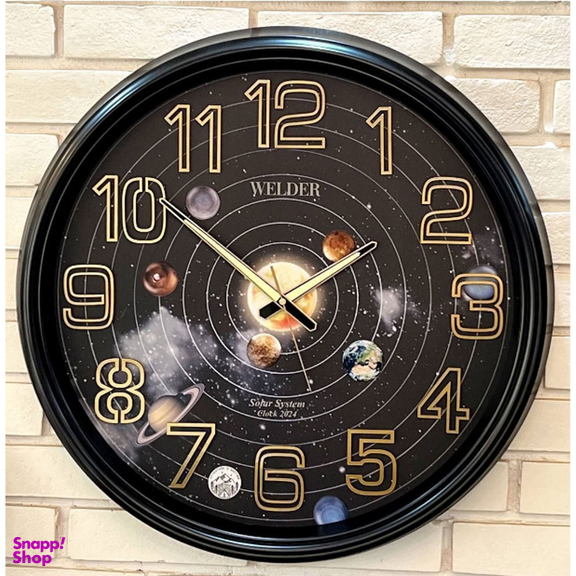ساعت دیواری ولدر طرح منظومه شمسی کد 635