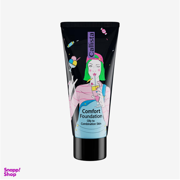 کرم پودر تیوپی کالیستا مدل Comfort کد L02 حجم 35 میلی لیتر