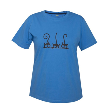 تیشرت زنانه ترسه به نگار کد 195 رنگ آبی