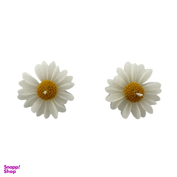 شمع طرح گل بابونه مجموعه 2 عددی