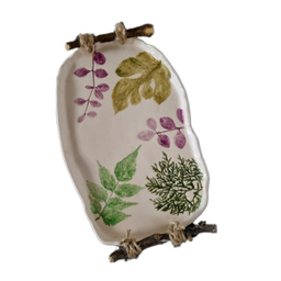 ظرف دستساز سرامیکی طرح طبیعت