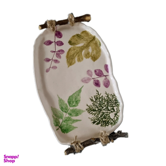 ظرف دستساز سرامیکی طرح طبیعت