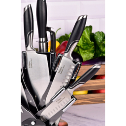 سرویس 8 پارچه چاقو آشپزخانه یونیک کد 5533