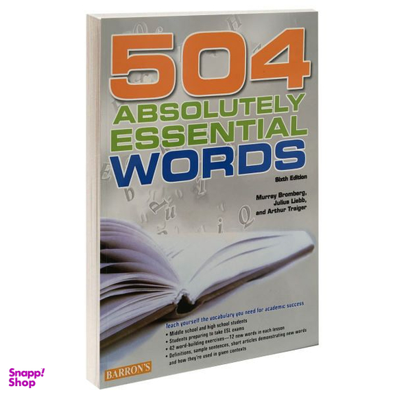 کتاب 504 Absolutely Essential Words اثر Murray Bromberg انتشارات زبان مهر