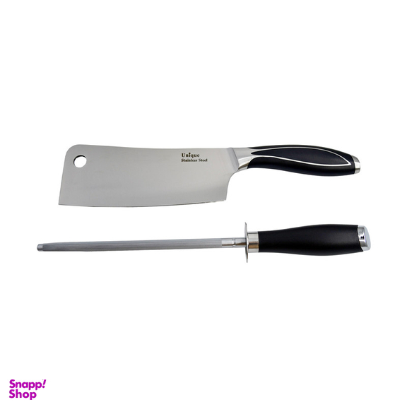 سرویس چاقو 8 پارچه یونیک  مدل استیل beL_3 کد 5544
