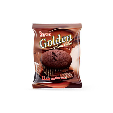 کیک کاکائویی گلدن درنا وزن 70 گرم