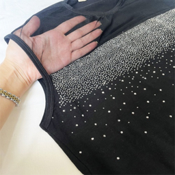 تاپ مجلسی مدل یقه توری کد 714