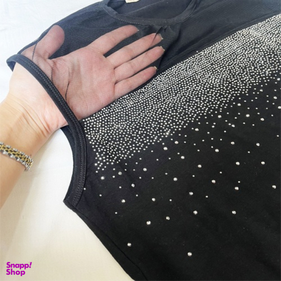 تاپ مجلسی مدل یقه توری کد 714