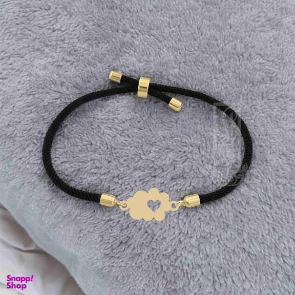 دستبند طلا 18 عیار زنانه لیردا مدل ابر 6900 thr