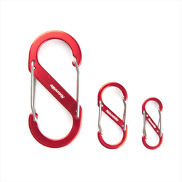 کارابينچه نیچرهایک مدل Aluminum Alloy S-Shape Carabiner 9cm کد GS004