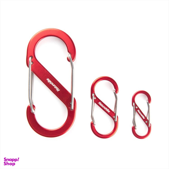 کارابينچه نیچرهایک مدل Aluminum Alloy S-Shape Carabiner 9cm کد GS004