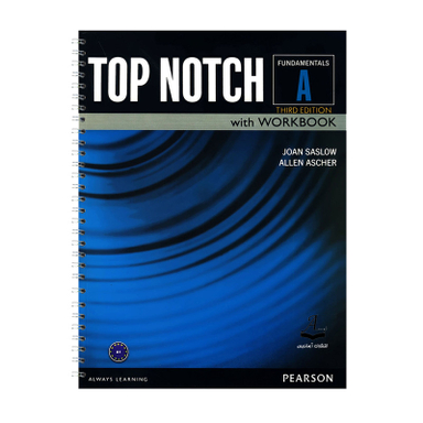 کتاب Top Notch Fundamentals A اثر Joan Saslow and Allen Ascher انتشارات آرماندیس به همراه سی دی