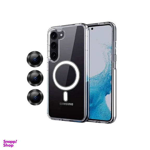 کاور گوشی موبایل مدل MAG_slimii مناسب برای سامسونگ Galaxy A55 به همراه محافظ لنز دوربین
