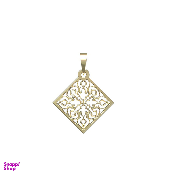 آویز گردنبند طلا 18 عیار زنانه مدوپد مدل اسلیمی کد PA1-10362