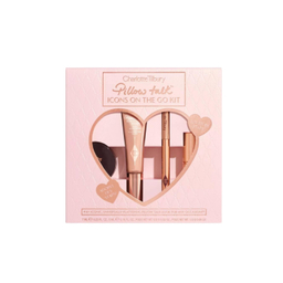 پک رژ لب شارلوت تیلبری مدل Pillow Talk Icons On The Go Kit مجموعه 4 عددی