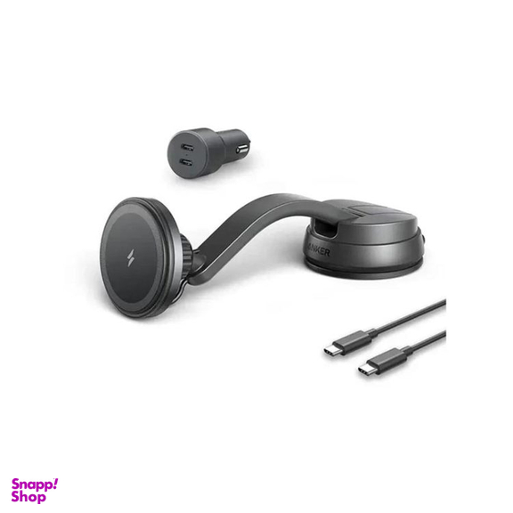 پایه نگهدارنده انکر مدل 613 B2930 به همراه شارژر فندکی و کابل Type-C